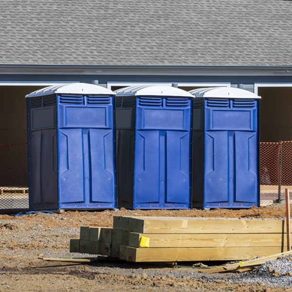 are there any restrictions on what items can be disposed of in the portable toilets in Ethete WY